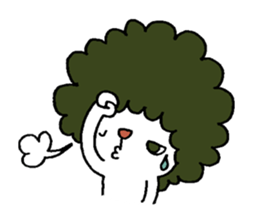 Afro man ! sticker #8439359
