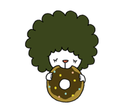 Afro man ! sticker #8439360