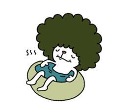 Afro man ! sticker #8439362