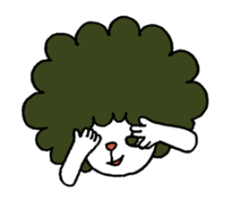 Afro man ! sticker #8439366