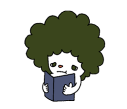 Afro man ! sticker #8439378