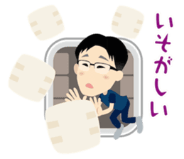 JAXA Official Sticker ISS and Astronauts sticker #8440182