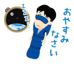 JAXA Official Sticker ISS and Astronauts sticker #8440190