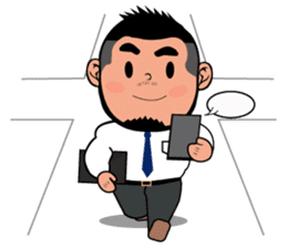 Kenta San Office Man (Eng) sticker #8440346