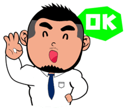 Kenta San Office Man (Eng) sticker #8440350