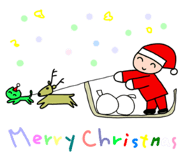 Christmas of Goko and Rokko sticker #8440472