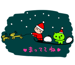 Christmas of Goko and Rokko sticker #8440480