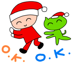 Christmas of Goko and Rokko sticker #8440484