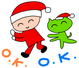 Christmas of Goko and Rokko sticker #8440484