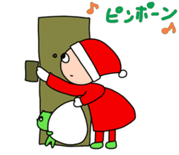 Christmas of Goko and Rokko sticker #8440487