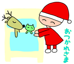 Christmas of Goko and Rokko sticker #8440492