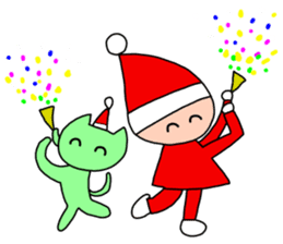 Christmas of Goko and Rokko sticker #8440496