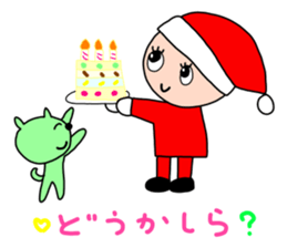 Christmas of Goko and Rokko sticker #8440499