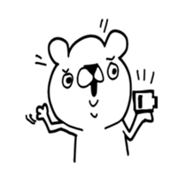 kumadesu! sticker #8440750