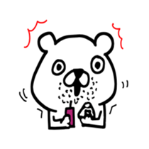 kumadesu! sticker #8440769