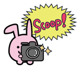 ICT rabbit sticker #8440784