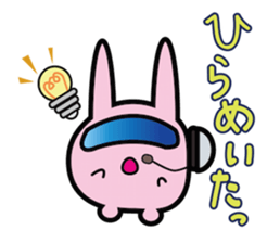 ICT rabbit sticker #8440785