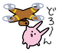 ICT rabbit sticker #8440788