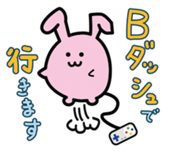 ICT rabbit sticker #8440793