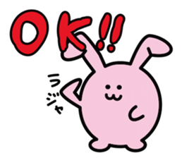 ICT rabbit sticker #8440801