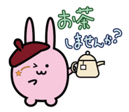 ICT rabbit sticker #8440807