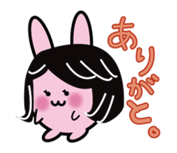 ICT rabbit sticker #8440813