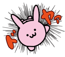 ICT rabbit sticker #8440818