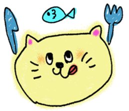 sayo's lovely cat sticker #8441025
