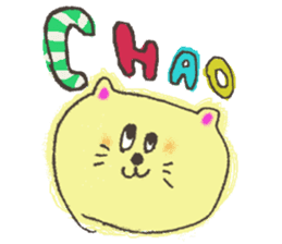 sayo's lovely cat sticker #8441041