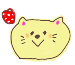 sayo's lovely cat sticker #8441046