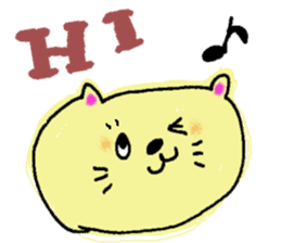 sayo's lovely cat sticker #8441054