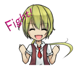 Flowers teenager sticker #8441262