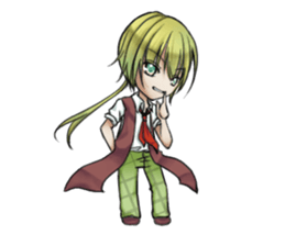 Flowers teenager sticker #8441263