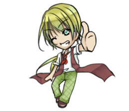 Flowers teenager sticker #8441270