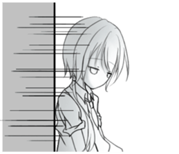 Flowers teenager sticker #8441274