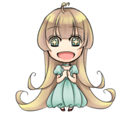 Flowers teenager sticker #8441288