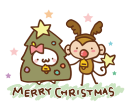 SARUO and USAMI 7 Christmas and New Year sticker #8441501