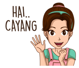 mamaku cayang sticker #8442180