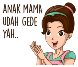 mamaku cayang sticker #8442182