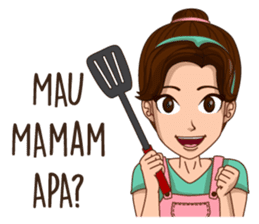mamaku cayang sticker #8442191
