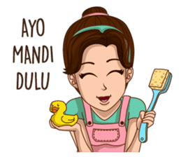 mamaku cayang sticker #8442192