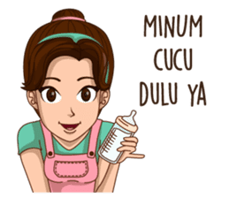 mamaku cayang sticker #8442193