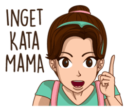 mamaku cayang sticker #8442200