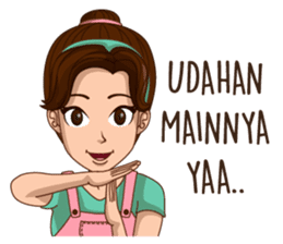 mamaku cayang sticker #8442208