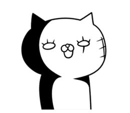 Chivalrous spirit cat fierce battle sticker #8442505