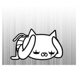 Chivalrous spirit cat fierce battle sticker #8442523