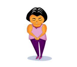 Hello, My name is Wannee. sticker #8442905