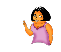 Hello, My name is Wannee. sticker #8442926