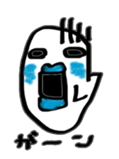 lip ghost sticker #8442940