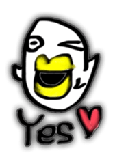 lip ghost sticker #8442962